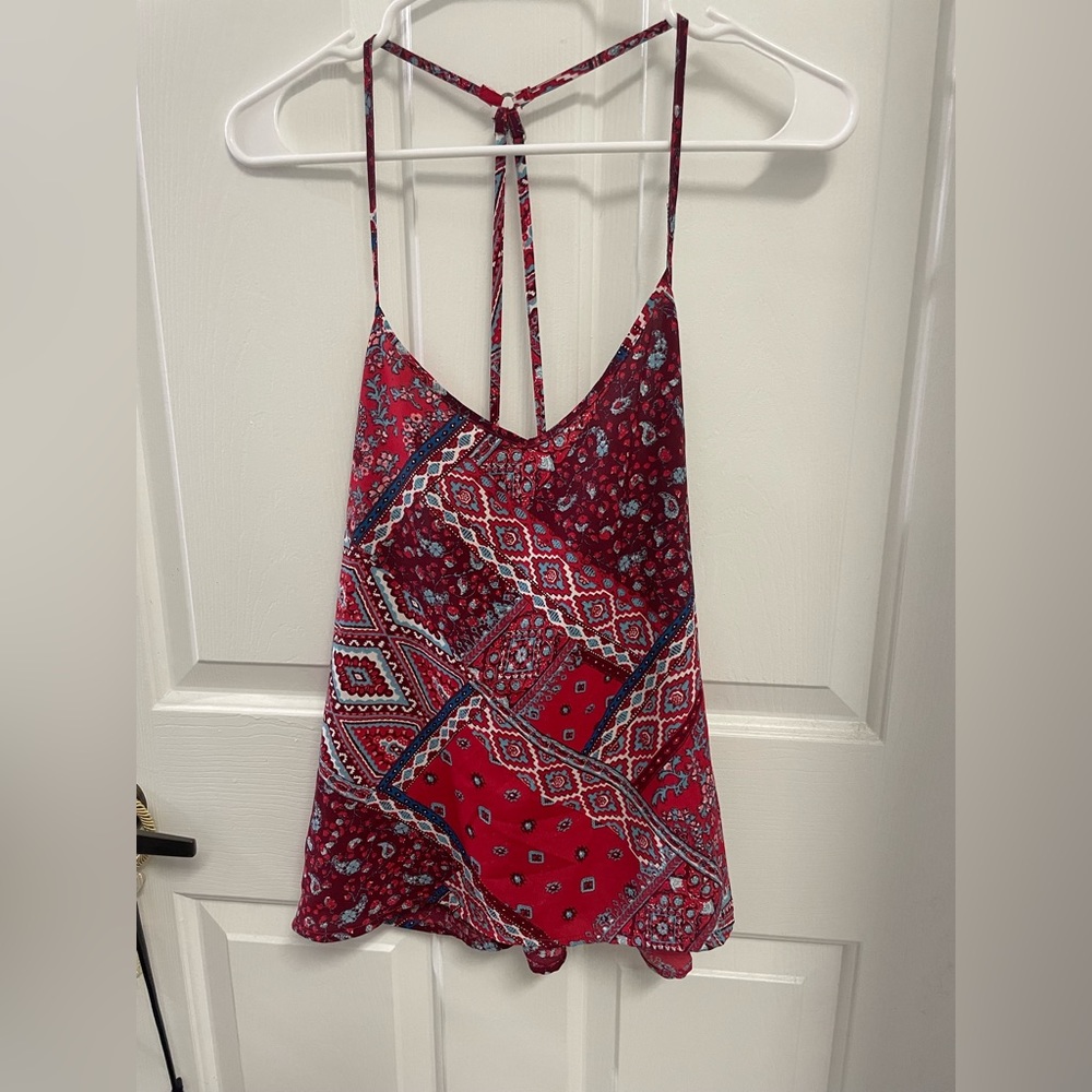 EUC Hollister Y Back Tank Top Large